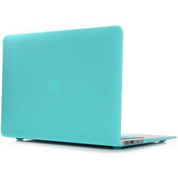 Mobigear Matte MacBook Air 13 Zoll (2010-2019) Hardcase Hülle MacBook Case - Türkis - Model A1369 / A1466
