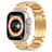 Mobigear Berlin Edelstahl Apple Watch Armband Faltschließe - 42/41/40/38 mm - Gold