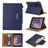 Mobigear Luxury iPad 7 (2019) Hülle Klapphülle + Stifthalter - Blau