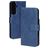 Mobiparts Classic Wallet Samsung Galaxy S25 FE Hülle Klapphülle - stahlblau