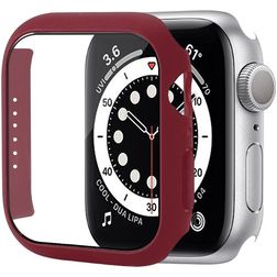 Mobigear Colors Apple Watch - 45 mm Hardcase Hülle - Weinrot