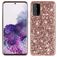 Mobigear Glitter Samsung Galaxy S20 Hardcase Backcover - Roségold