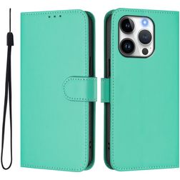 Mobigear Urban Wallet iPhone 16 Pro Klapphülle Portemonnaie - Grün