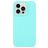 Mobigear Colors iPhone 14 Pro Max Hülle Flexibles TPU Backcover - Blau