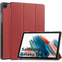 Mobigear Tri-Fold Samsung Galaxy Tab A9 (2023) Hülle Klapphülle - Rot