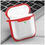 Mobigear Shockproof Apple AirPods 1 Stoßfeste Hardcase Hülle - Rot