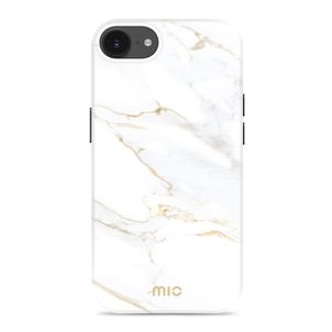 MIO iPhone 17e MagSafe Hülle Hardcase Backcover - White Marble
