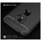 Mobigear Brushed Slim Motorola Moto G7 Play Hülle Flexibles TPU Backcover - Rot