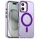 Mobigear Shockproof iPhone 18 MagSafe Hülle Hardcase Backcover - Lila