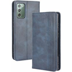 Mobigear Sensation Samsung Galaxy S20 FE Hülle Klapphülle Geldbörse - Blau