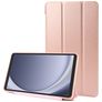 Mobigear Tri-Fold Gel Samsung Galaxy Tab A11 Hülle TPU,Kunstleder Klapphülle - Roségold