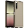 Mobigear Crystal Sony Xperia 10 V Hülle Flexibles TPU Backcover - Grau