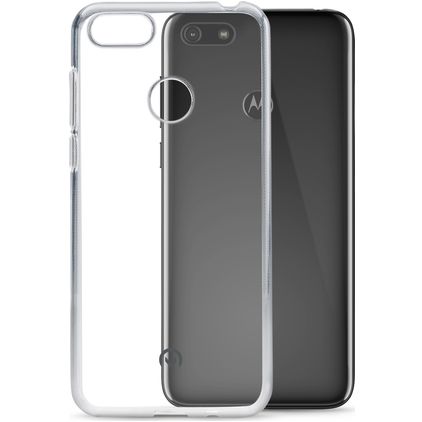 Mobilize Gelly Transparent Motorola Moto E6 Play TPU (flexibel) Backcover - Transparent