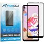 Mobigear Premium LG K51s Panzerglas Displayschutz - Hüllenfreundlich - Schwarz