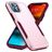 Mobigear Heavy Armor iPhone 14 Hülle Hardcase Backcover Stoßfest - Pink / Lila
