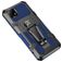 Mobigear Armor Stand Realme C21 Hülle Hardcase Backcover Stoßfest mit Ständer - Blau