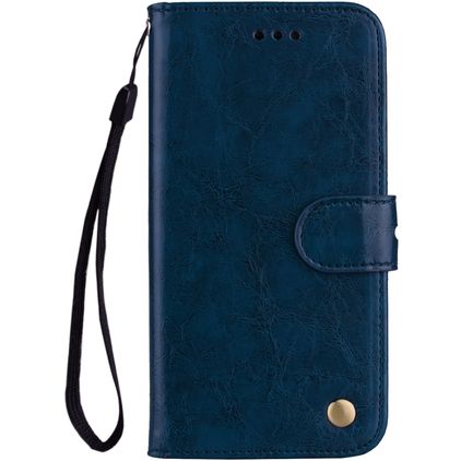 Mobigear Wallet Samsung Galaxy A40 Hülle Klapphülle Geldbörse - Blau