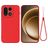 Mobigear Rubber Touch OnePlus 15 Silikon Hülle Backcover - Rot
