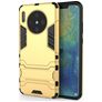 Mobigear Armor Stand Huawei Mate 30 Hülle Hardcase Backcover Stoßfest mit Ständer - Gold