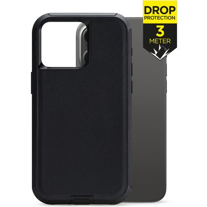 Mobilize Defender iPhone 15 Pro Max Hülle Hardcase Backcover Stoßfest - Schwarz