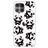 Mobigear Design iPhone 12 Pro Max Hülle Flexibles TPU Backcover - Panda