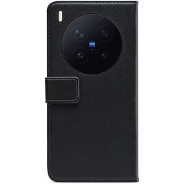 Mobilize Classic Gelly Wallet Vivo X300 Pro Hülle Klapphülle Geldbörse - Schwarz