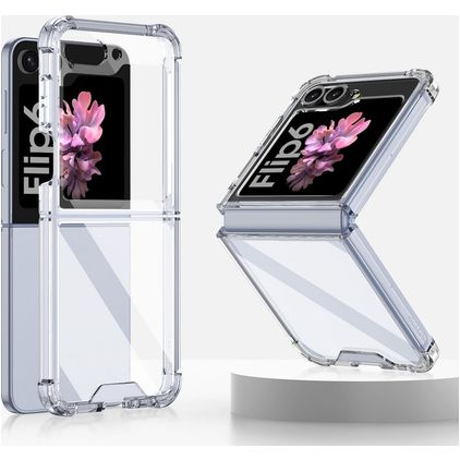 Mobigear Crystal Durchsichtig Samsung Galaxy Z Flip 7 FE Hülle Hardcase Backcover - Transparent