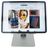Valenta Aluminum Foldable Tablet-Ständer - Silber Universal