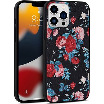 Mobigear Flowers iPhone 14 Plus Hülle Hardcase Backcover - Model 2