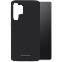 Mobilize Rubber Gelly Samsung Galaxy S26 Ultra Hülle Flexibles TPU Backcover - Schwarz