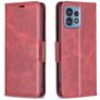 Mobigear Excellent Motorola Edge 40 Pro Hülle Klapphülle Geldbörse - Rot