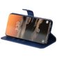 Mobigear Zipper Samsung Galaxy S23 Ultra Hülle Klapphülle Geldbörse - Blau