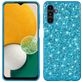 Mobigear Glitter Samsung Galaxy A54 Hülle Hardcase Backcover - Blau