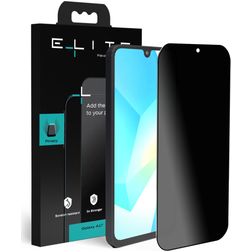 Elite Samsung Galaxy A17 Panzerglas Gehärtetes Glas Displayschutz Privacy - Hüllenfreundlich - Schwarz