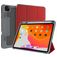 Mutural Tri-Fold Tough iPad Pro 11 Zoll (2021) Hülle Klapphülle + Stifthalter - Schwarz / Rot