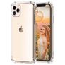 Mobigear Cushion Durchsichtig iPhone 11 Pro Hülle Flexibles TPU Backcover - Transparent
