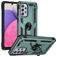 Mobigear Armor Ring Samsung Galaxy A33 Hülle Hardcase Backcover Stoßfest mit Ringhalter - Grün