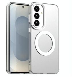 Mobigear Shockproof Samsung Galaxy S26 Plus MagSafe Hülle Hardcase Backcover - Weiß