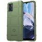 Mobigear Rugged Shield Motorola Moto E22 Hülle Flexibles TPU Backcover Stoßfest - Grün