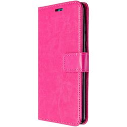 Mobigear Wallet Samsung Galaxy A51 Hülle Klapphülle Geldbörse - Pink
