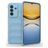 Mobigear Bumpy Samsung Galaxy A37 Hülle Flexibles TPU Backcover - Blau