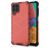 Mobigear Honeycomb Samsung Galaxy M33 Hülle Hardcase Backcover Stoßfest - Rot