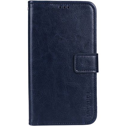 Mobigear Wallet Wiko Power U30 Hülle Klapphülle Geldbörse - Dunkelblau