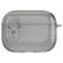 Mobigear Crystal Clip Apple AirPods Pro 1 Hardcase Hülle - Schwarz