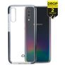Mobilize Shatterproof Samsung Galaxy A70 Hülle Hardcase Backcover Stoßfest - Transparent / Schwarz