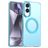 Mobigear Shockproof Samsung Galaxy S25 Edge MagSafe Hülle Hardcase Backcover - Blau