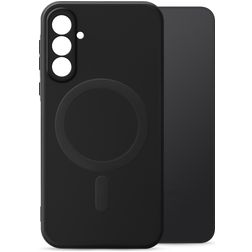 My Style Protective Flex Samsung Galaxy A36 MagSafe Hülle Flexibles TPU Backcover - Schwarz