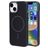 Mobiparts Slim Line iPhone 15 MagSafe Hardcase Backcover - Onyx Black