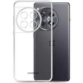 Mobilize Gelly Durchsichtig OnePlus 12R Hülle Flexibles TPU Backcover - Transparent