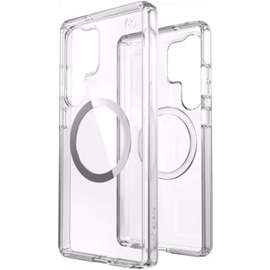 Speck Presidio2 Clear Durchsichtig Samsung Galaxy S25 Ultra MagSafe Hülle Hardcase Backcover Stoßfest - Transparent